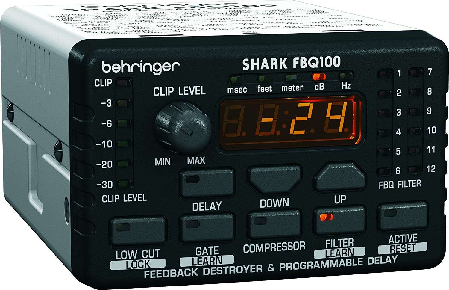 behringer SHARK FBQ100 フィードバックデストロイヤー Open Box Behringer FBQ100 Shark Automatic Feedback Destroyer