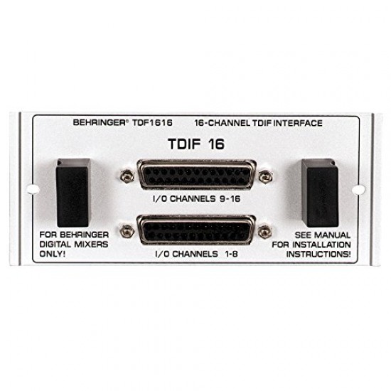 Behringer TDF1616 16-CHANNEL TDIF INTERFACE FOR DDX3216