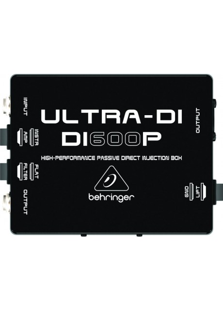 Behringer Ultra-DI DI600P Professional High-Performance Passive DI-Box