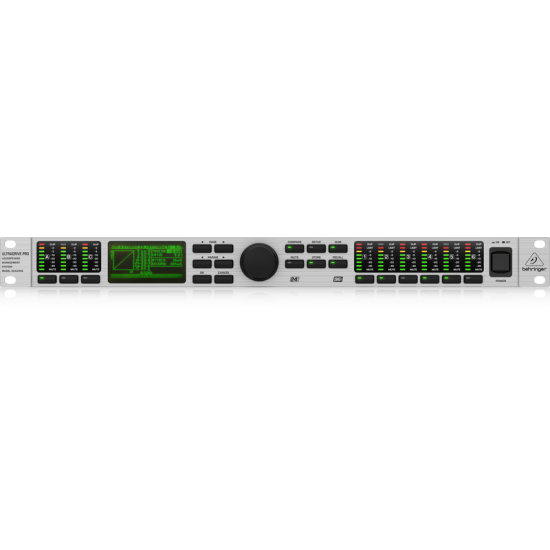 Behringer Ultradrive Pro DCX2496 Professional Ultra-High Precision Digital 24-Bit/96 kHz Loudspeaker