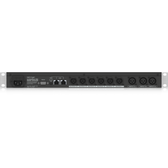 Behringer Ultradrive Pro DCX2496 Professional Ultra-High Precision Digital 24-Bit/96 kHz Loudspeaker