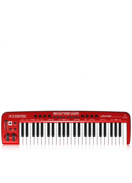 Behringer UMX490 U-Control 49 Key USB/MIDI Controller Keyboard