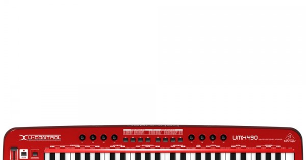 Behringer UMX490 U-Control 49 Key USB/MIDI Controller Keyboard