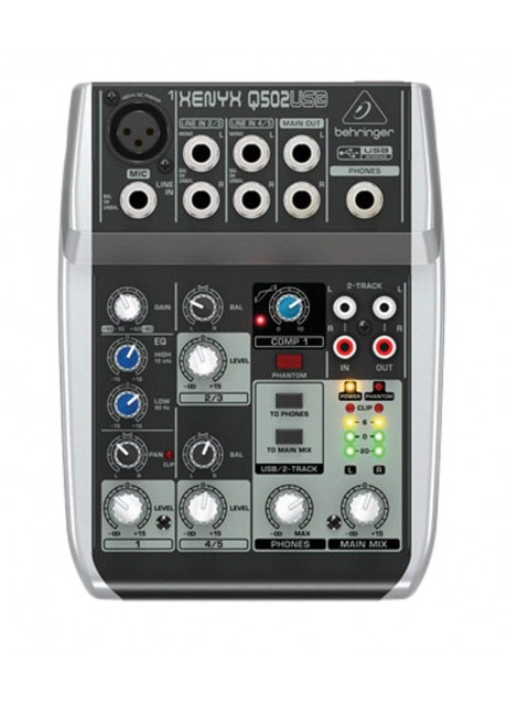 can i use a behringer xenyx q502usb as an interface