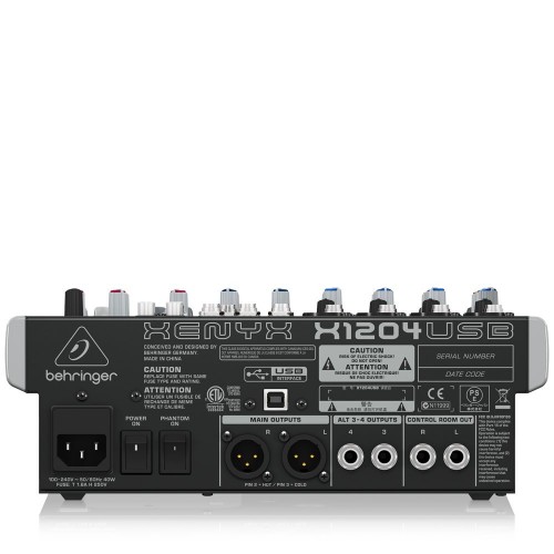 Behringer xenyx x1204usb usb mixer with effects limfanewyork