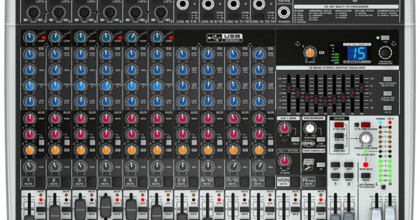 Behringer Xenyx X1832USB Premium 18-Input 3/2-Bus Mixer with USB