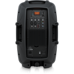 Behringer PK112A Active 600 Watt 12" PA Speaker System with Built-in Media Player, Bluetooth* Receiver and Integrated Mixer