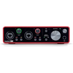 Focusrite Scarlett 2i2 3rd Gen USB Audio Interface with Pro Tools Focusrite Scarlett 2i2 3rd Gen USB Audio Interface with Pro Tools