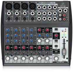 Behringer Xenyx 1202 Premium 12-Input 2-Bus Mixer with XENYX Mic Preamps and British Eqs Behringer Xenyx 1202 Premium 12-Input 2-Bus Mixer with XENYX Mic Preamps and British Eqs