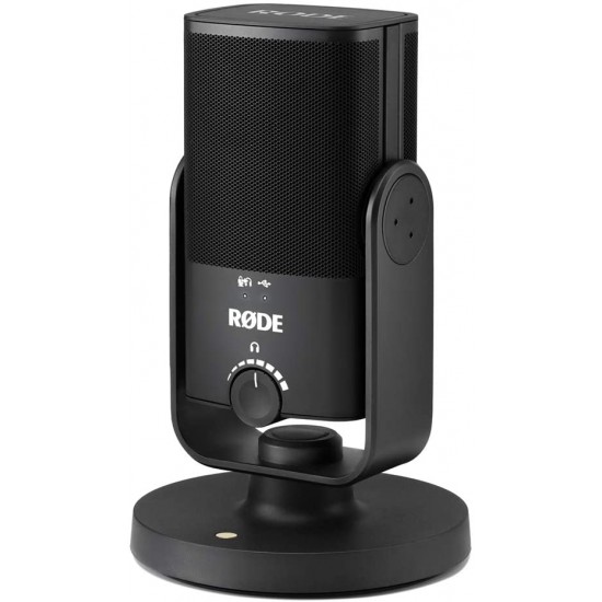 Rode NT-USB-Mini USB Microphone with Detachable Magnetic Stand, Built-in Pop Filter and Headphone Amplifier