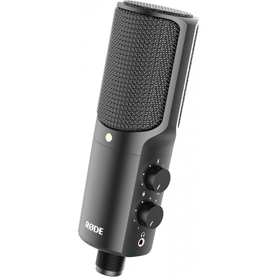 Rode NT-USB Versatile Studio-Quality USB Cardioid Condenser Microphone, Black