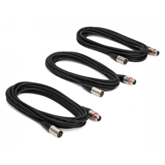 Samson MC18 Microphone Cable 3-Pack