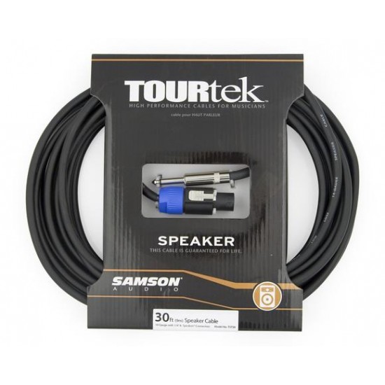 Samson TSS30 30 Speaker Cable, (2) 1/4-inch connectors Samson TSS30 30 Speaker Cable, (2) 1/4-inch connectors