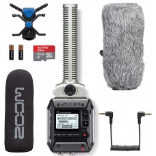 Zoom F1-SP Field Recorder & Shotgun Microphone Bundle with Deadcat Windscreen & 32GB Micro SDHC Card